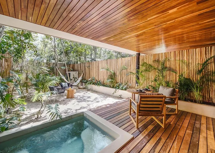 Apartment Tropical Oasis With Plunge Pool & Peaceful Garden - Mira Luna 131c Tulum