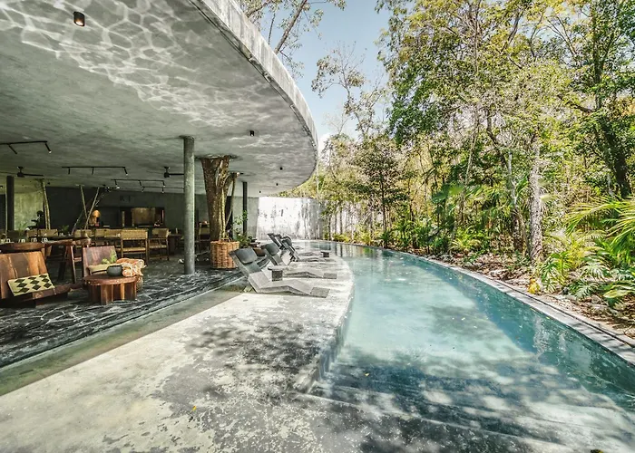 Apartment Tropical Oasis With Plunge Pool & Peaceful Garden - Mira Luna 131c Tulum