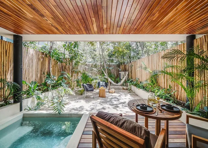 Tropical Oasis With Plunge Pool & Peaceful Garden - Mira Luna 131c Tulum